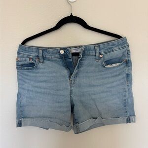 Levi's Light Blue Jean Shorts
